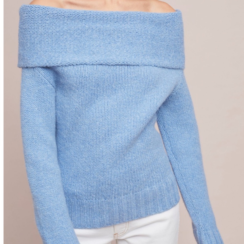 NWT gorgeous blue sweater from Anthropologie